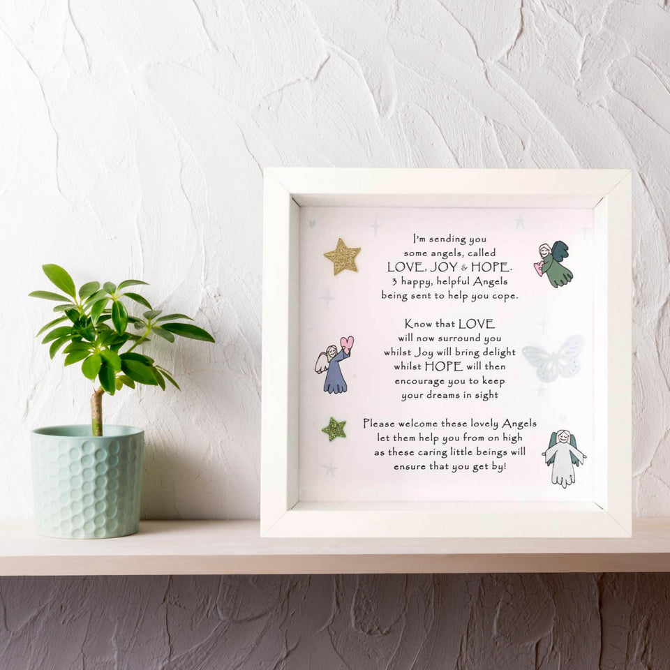 Angels Positive Vibes Frame