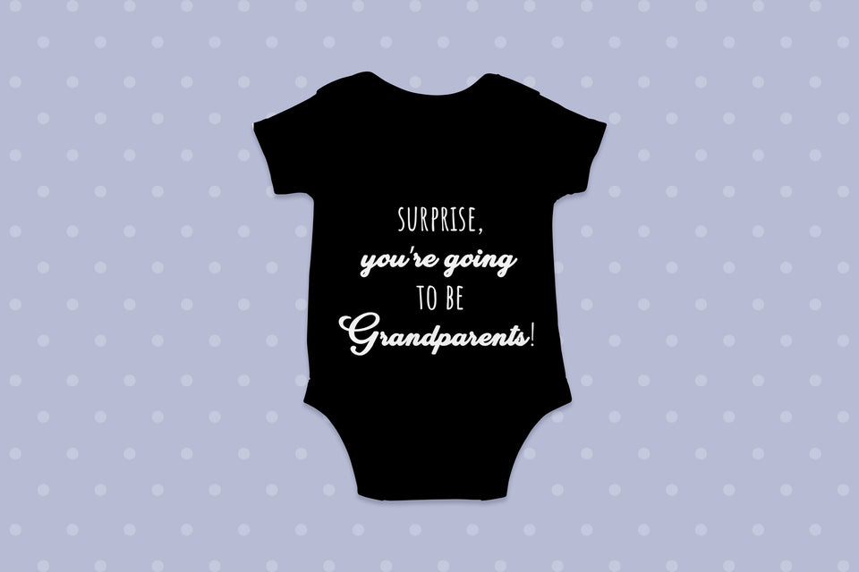 Surprise! You’re Going To Be Grandparents!