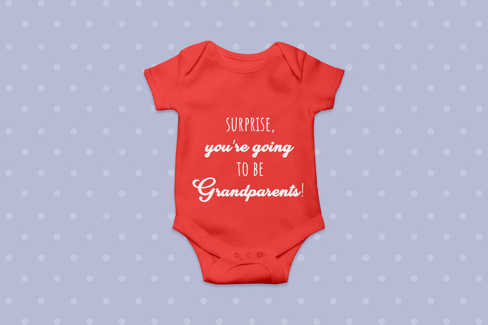 Surprise! You’re Going To Be Grandparents!